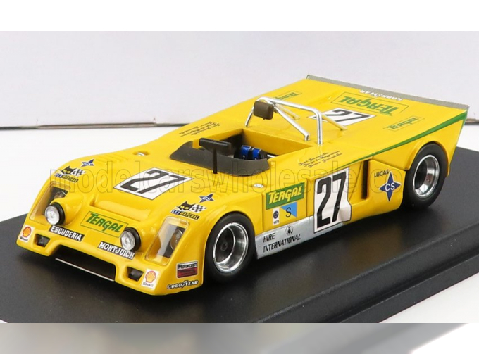 CHEVRON B23 Team Escuderia Montjuich №27 24h Le Mans (1973) J.Juncadella - J.de Bagration, Yellow