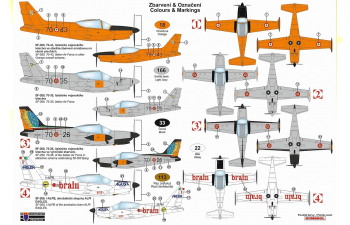 Сборная модель Самолёт SIAI SF-260EA „Italian Services“