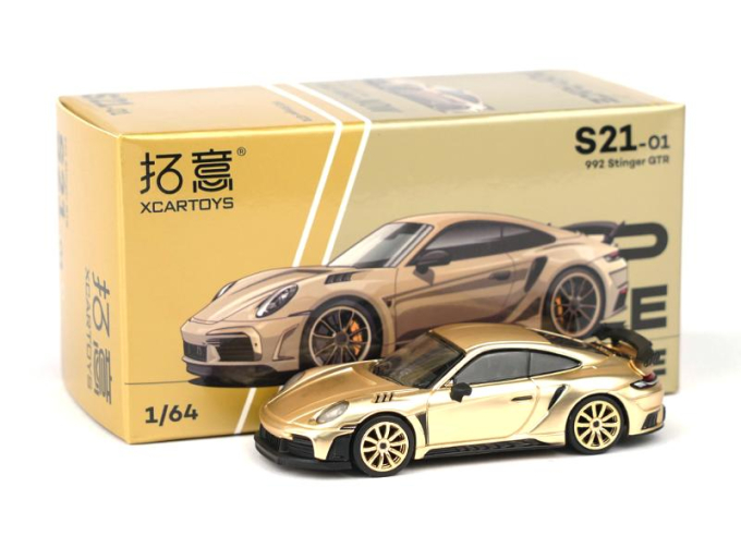 PORSCHE 992 Stinger GTR, gold