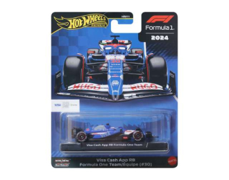 Visa Cash App RB Formula One Team #30, blue