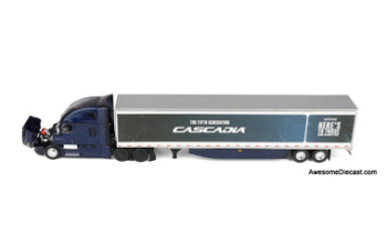 Freightliner Cascadia Fifth Generation Semi Truck w/Raised Roof Sleeper, Freightliner Midnight