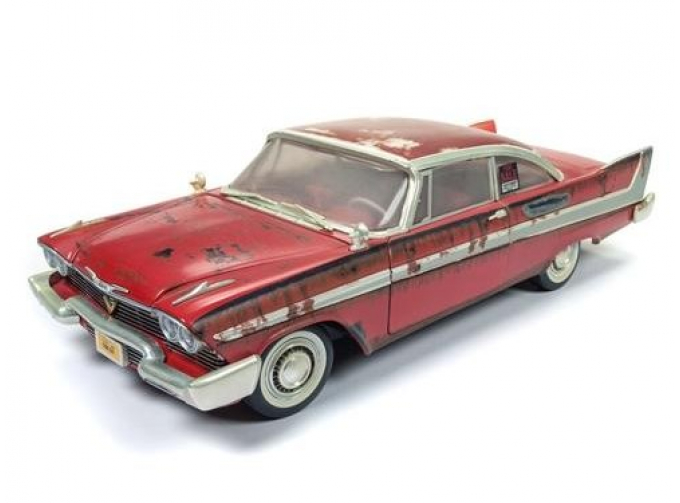 PLYMOUTH Fury 1958 Christine (работающие фары), red