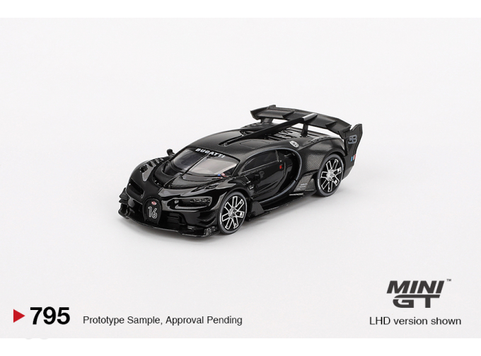 BUGATTI Vision Gran Turismo, black