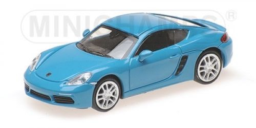 PORSCHE 718 CAYMAN - 2016 - TURQOISE/BLUE