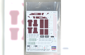 Сборная модель Toyota Starlet EP71 Si-Limited (3 Door) Middle Version "Red Color"