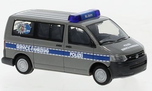 VOLKSWAGEN T5 Bus (2010) Polizei Servicefahrzeug, grey