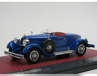 DUESENBERG Model X McFarlan "Boat Roadster" 1927 Blue