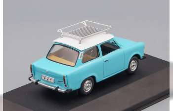 TRABANT 601 S De Luxe (1982), blue / white