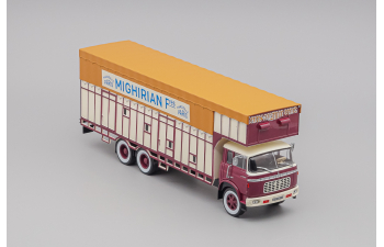 BERLIET GPRK 10 Fruits Et Primeurs Mighirian Frères 1968, burgundy / beige