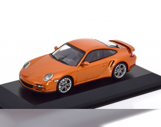 PORSCHE 911 (997) Turbo Coupe (2009), orange-metallic