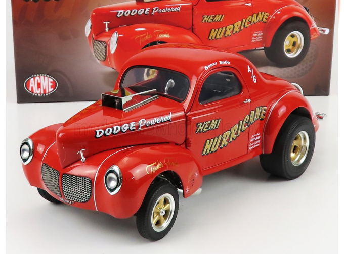 FORD WILLYS GASSER CUSTOM HAMI HURRICANE (1940), RED