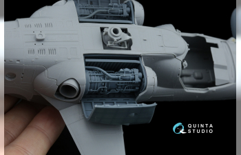 Двигательный отсек для Ка-52/Ка-52М, правый (Звезда/Quinta Models)