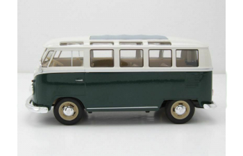 Volkswagen Bus Lowrider 1962 зеленый с белым