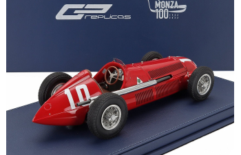 ALFA ROMEO F1158 Scuderia Alfa Romeo Spa №10 World Champion Winner Monza Italy Gp Nino Farina (1950), Red