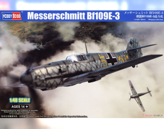 Сборная модель немецкий истребитель Messerschmitt Bf109E-3