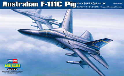 Сборная модель Самолёт Australian F-111C Pig