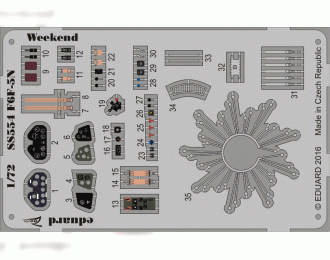 Фототравление для F6F-5N Weekend