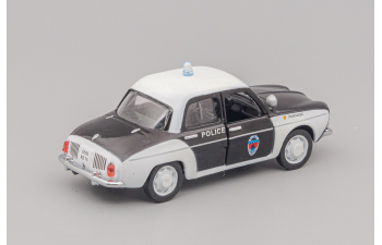RENAULT Dauphine Police, black / white