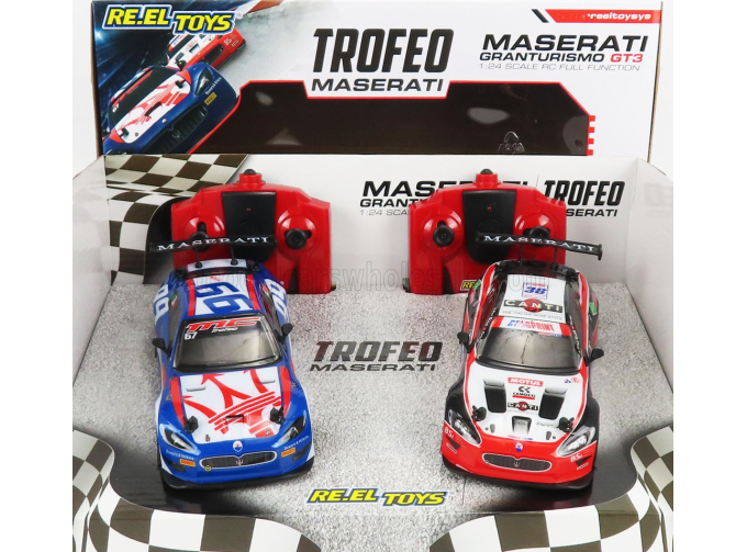 MASERATI Set 2x Granturismo Gt3 Trofeo №99 Racing (2015) + №38 Trofeo Racing (2015)
