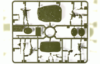 Сборная модель Советские парашютисты (1941-1943)