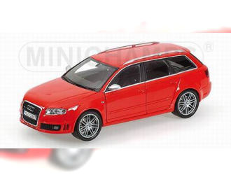 AUDI RS 4 Avant 2006, red met