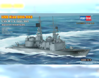 Сборная модель Корабль USS Kidd DDG-993
