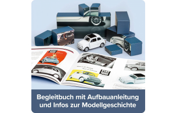 Сборная модель Fiat 500 (1965), белый