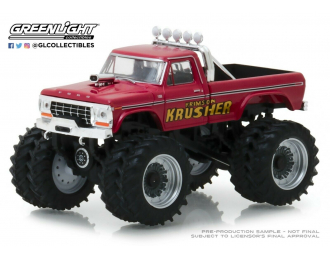 FORD F-250 "Krimson Krusher" Bigfoot 1973 Red