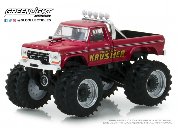 FORD F-250 "Krimson Krusher" Bigfoot 1973 Red