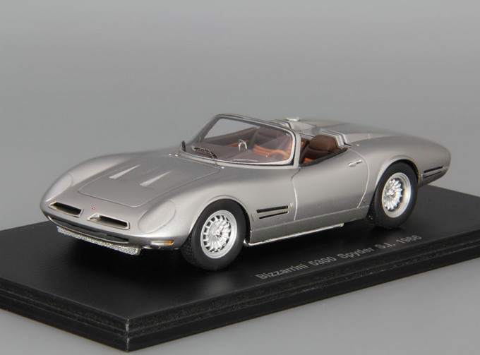 BIZZARRINI 5300 SI Spyder GT Prototipo (1966), silver