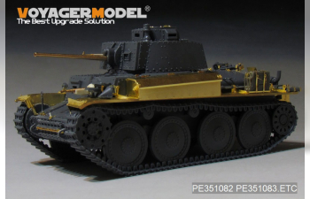 Фототравление для немецкого Pz.Kpfw.38(t) Ausf.E/F Fenders&Stowage bins Set