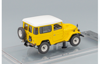 TOYOTA Land Cruiser 40 Series, yellow / white roof