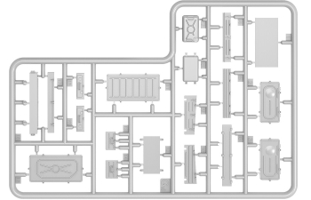 Сборная модель T-55 Al Faw Enigma Iraq Polish Made Base Military (1990)