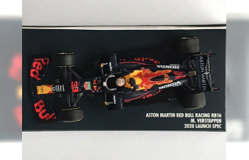 ASTON MARTIN RED BULL RACING RB16 - MAX VERSTAPPEN - 2020 - LAUNCH SPEC