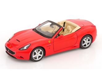 FERRARI California Convertible with removable Hardtop, scuderia-red