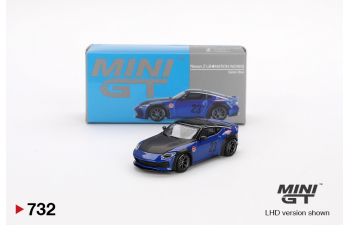 NISSAN Z400 Lb #23 Nation Works Rhd (2024), blue / black