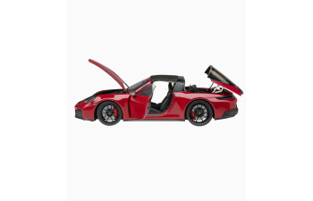 PORSCHE 911 992-2 TARGA 4 GTS (2024), red