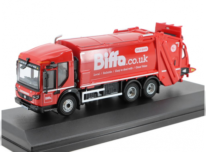 DENNIS Eagle Olympus Refuse Truck Biffa, red