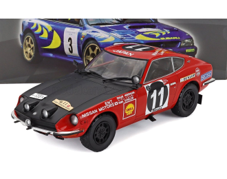 NISSAN Datsun 240z №11 Winner Rally Safari (1971) E.herrmann - H.schuller, Red Matt Black