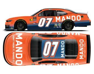 Chevrolet #07 Josh Bilicki *MANDO*. orange/blue 2026