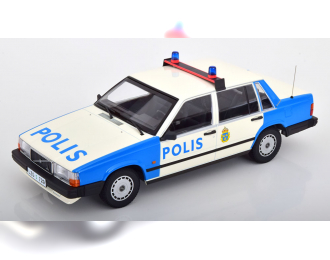 VOLVO 740 GL Polis Sweden (1986)