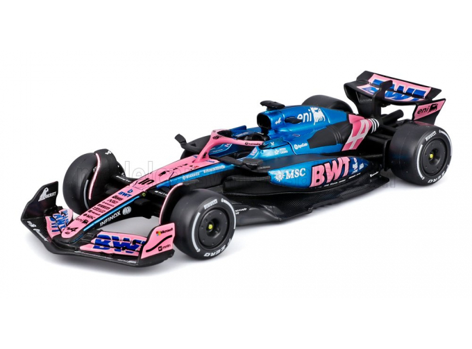 ALPINE F1 A525 Team Bwt Alpine №10 Season (2025) Pierre Gasly, Black Blue Pink