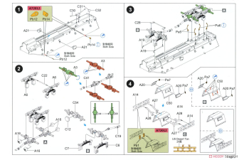 Сборная модель U.S. 'Buffalo' 6X6 MPCV A1