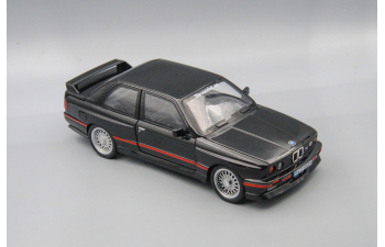 BMW M3 Coupe E30 (1988), чёрный, 21 см