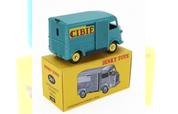 CITROEN Set L'indispensable Citroen 2x H-type 1200kg Van Cibie (1955) - Coffret Box, Silver Blue