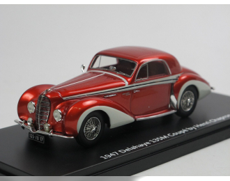 DELAHAY 135 MC coupe (1947), red/white