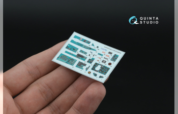 3D Декаль интерьера кабины МиГ-21СМ (Eduard) (с 3D-печатными деталями)