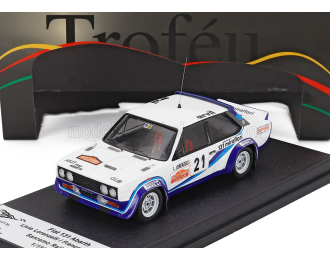 FIAT 131 Abarth №21 Rally Sanremo (1977) Livio Lorenzelli - Franco Collorafi, White