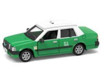 TOYOTA Crown Comfort Taxi (New Territories)(JT9933), green / white