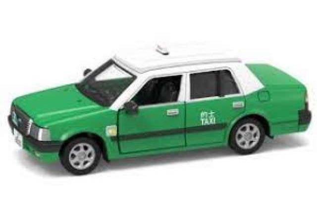 TOYOTA Crown Comfort Taxi (New Territories)(JT9933), green / white